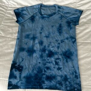 Lululemon Tie-Dye Blue Swiftly Tech
